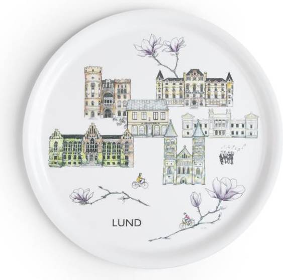 Tehuset Java Lund Collection Bricka Rund Serveringsbricka