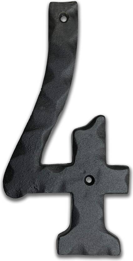 House Numbers for Outside 6 Inch Black Address Numbers