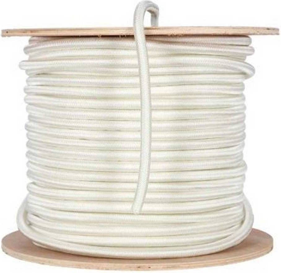 Polyester Elastic Braided Rope 100 M Beige