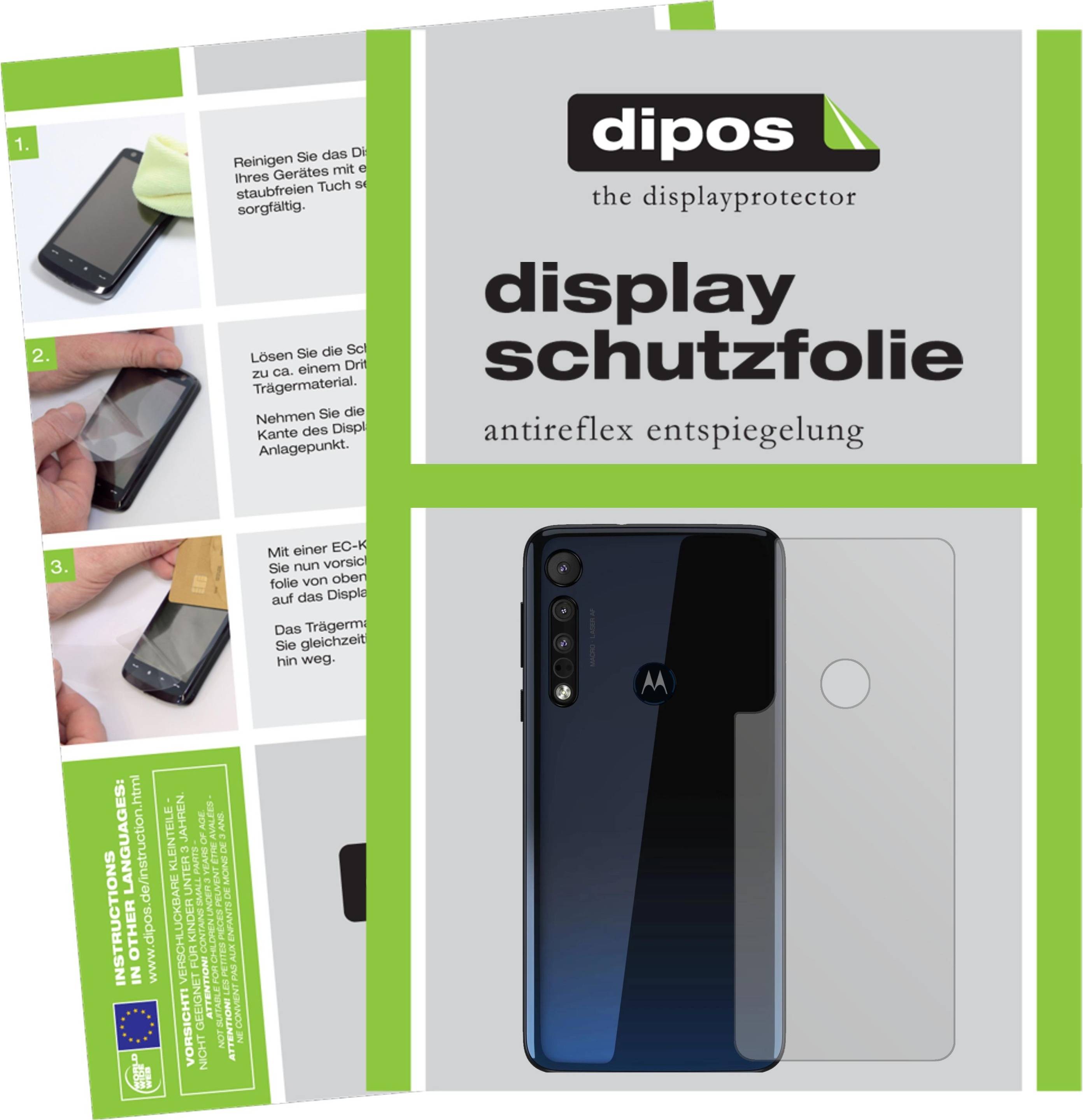 Dipos Screen Protector Motorola One Macro Back