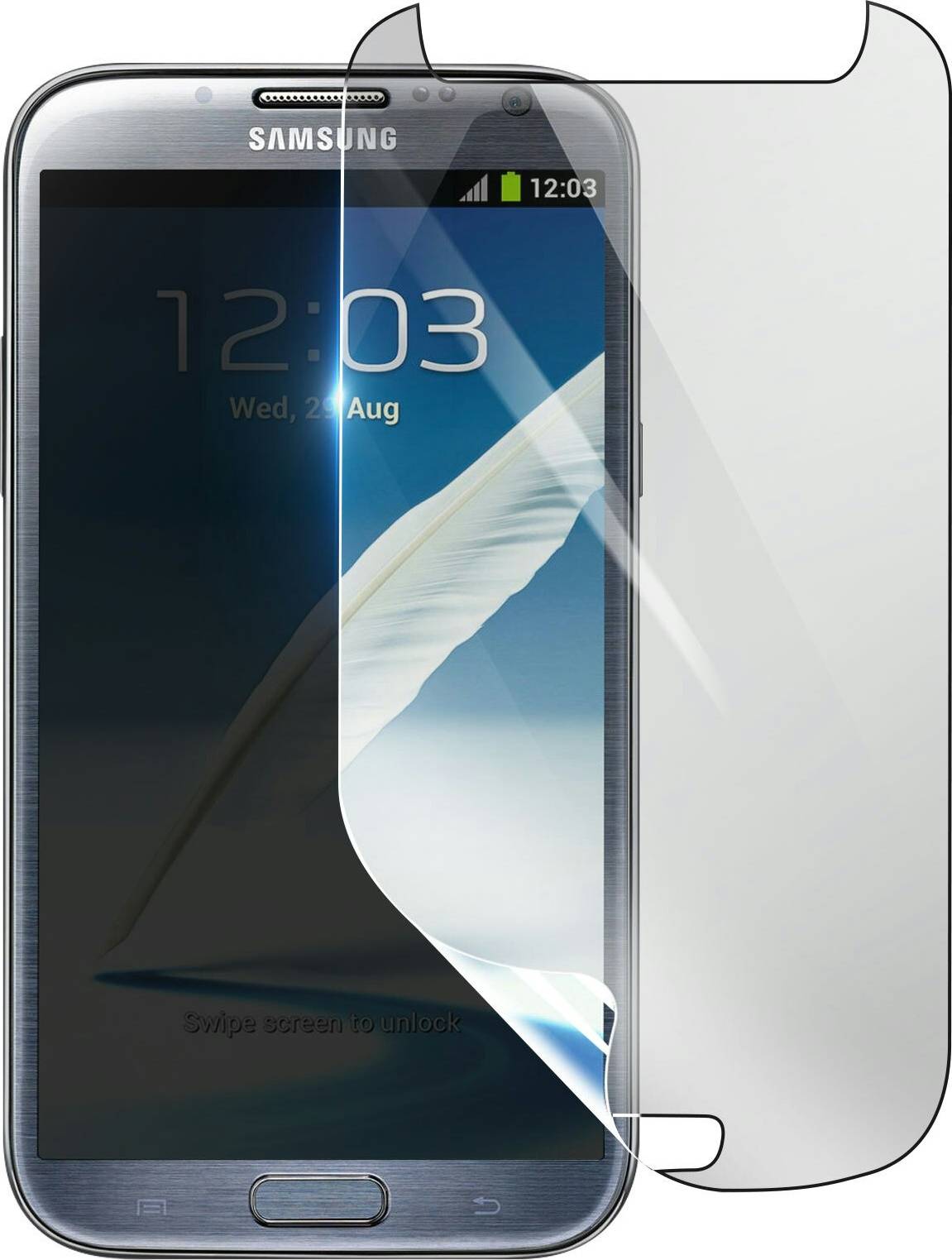 3mk Screen Protector Shockproof Hydrogel Galaxy Note 2