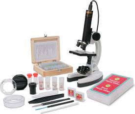 Telescope AmScope AmScope IQCREW Premium 85+ Piece Microscope Color Camera Software Kit 25 Prepared Slide Set