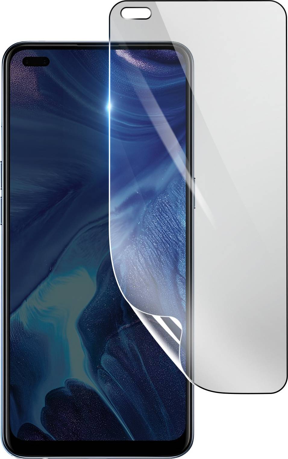 3mk Screen Protector Shockproof Hydrogel Oppo Reno 4