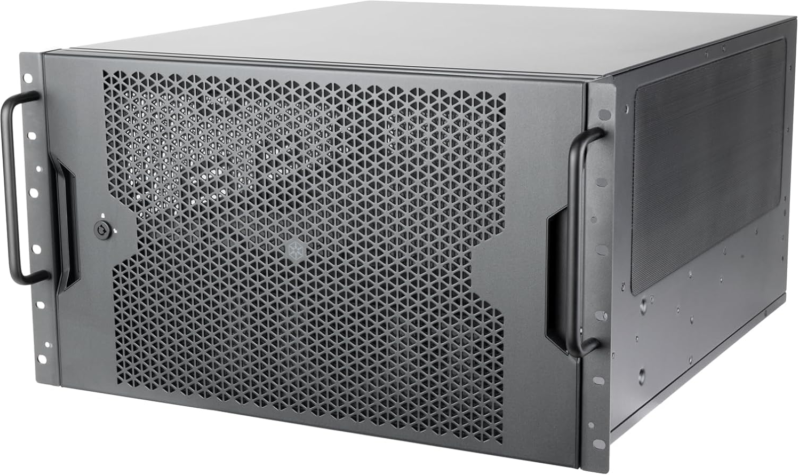 Silverstone Technology Rm61-312 6U 12-Bay Rackmount Chassis