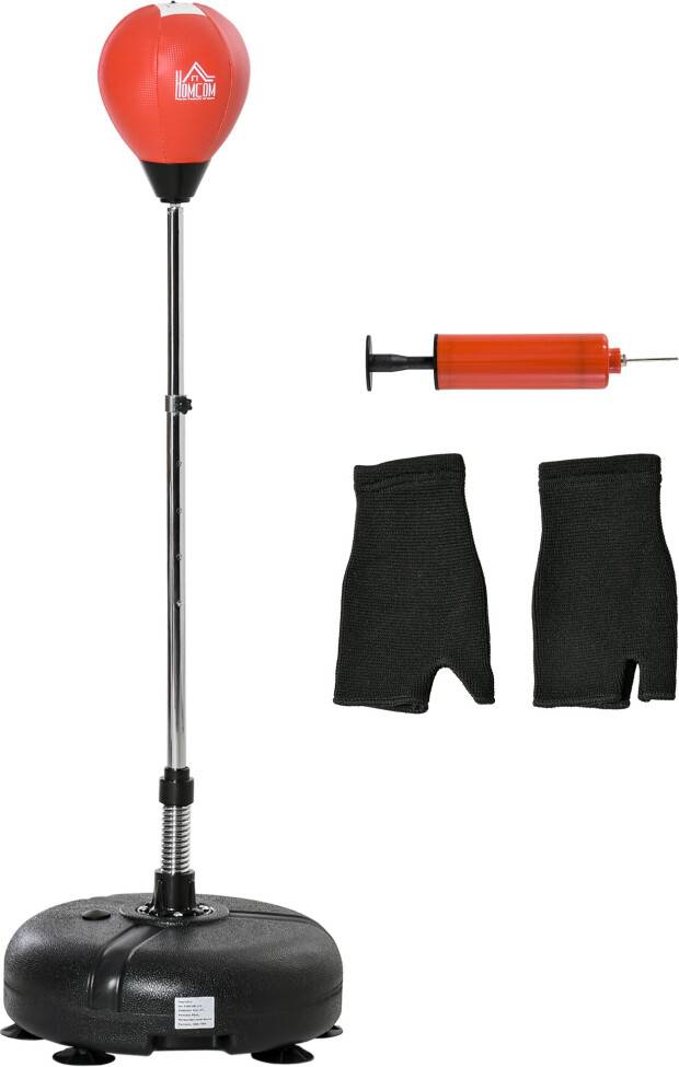 Punching bag stand Homcom Punching Bag with Stand