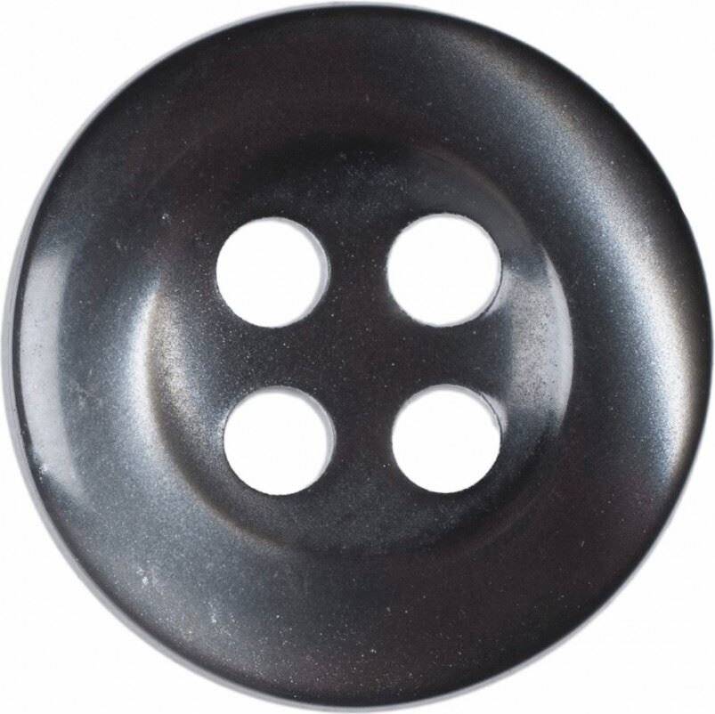 Hemline Round Translucent Buttons