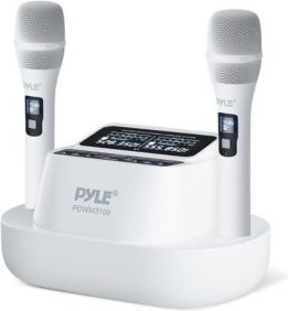 Wireless karaoke microphone Pyle UHF Wireless Microphone System