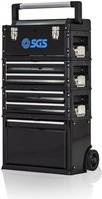 4 Part Stackable Wheeled Tool Box