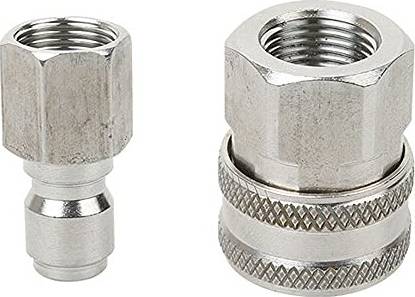 Pressure Washer Adapter Set Quick Disconnect Kit 5000 PSI