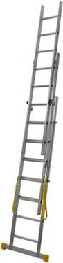 Triple extension ladder Werner 2.41m Triple Box Extension Plus Ladder