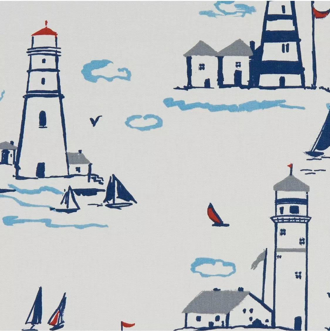 Clarke & Clarke Lighthouse PVC Multi Tablecloth