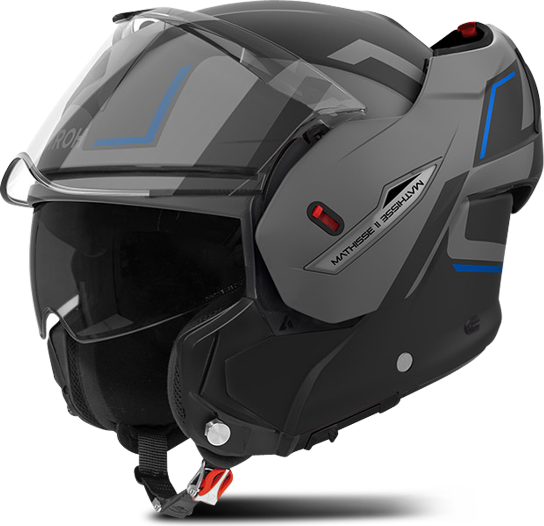 Airoh Mathisse II Modular Helmet - Black/Grey