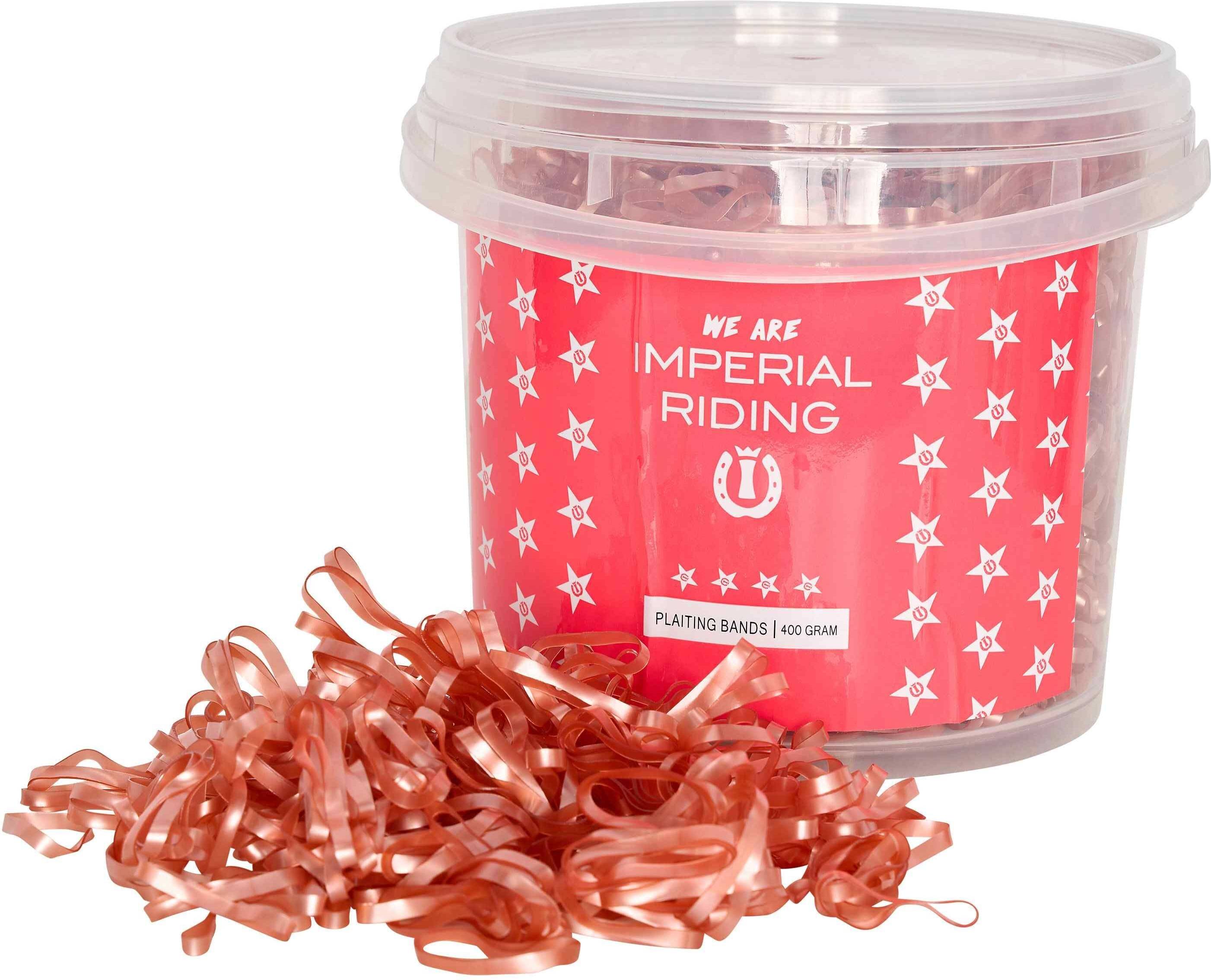 Imperial Riding Silicone Mane Elastic Profi-Box - Rose