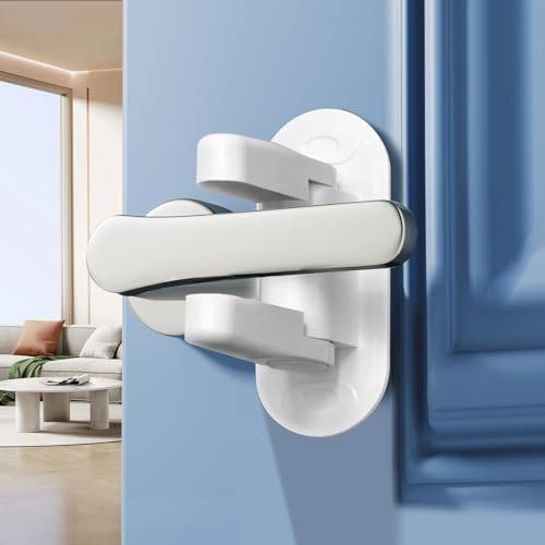 2 Pack Door Handle Locks Set