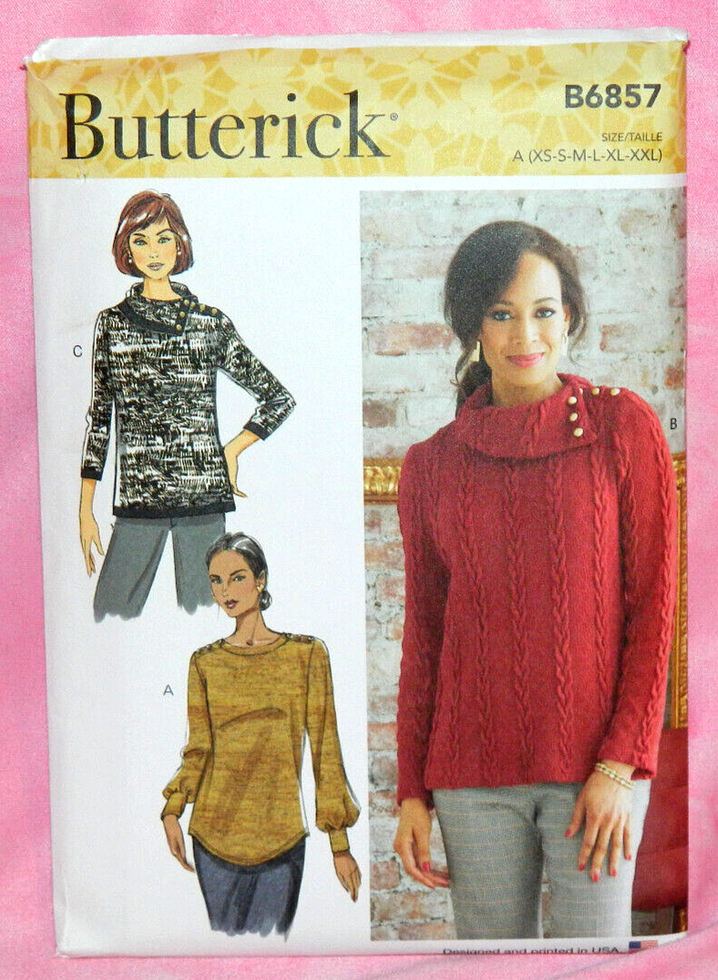 Buttericks Butterick Sewing Pattern 6857