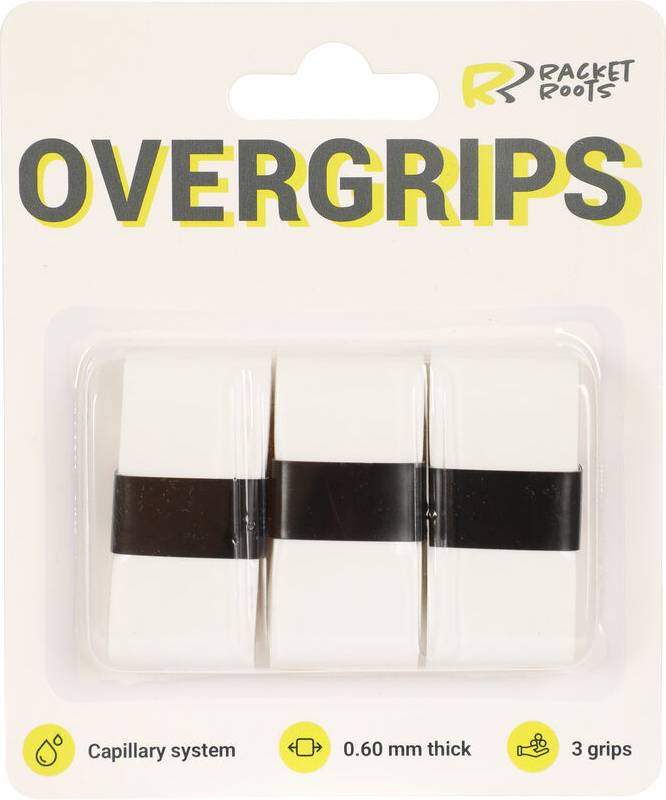 Racket Roots RR Grip 3 Stuks Wit One Size