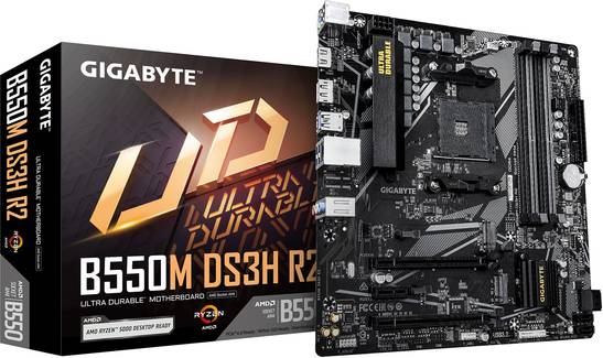 Placa Base B550M DS3H R2 AM4 128GB