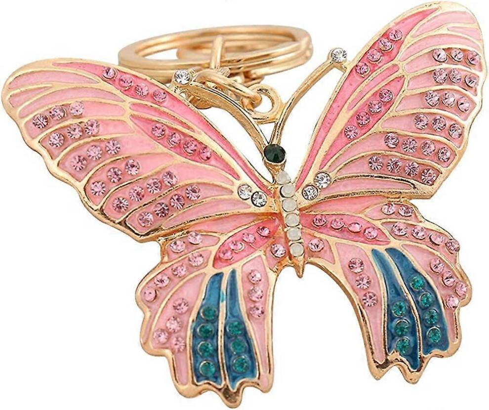 Butterfly Keychain for Women - Bling Rhinestone
