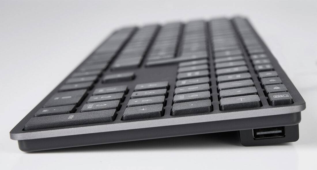 Tastiera USB Cablata Windows OS Nera