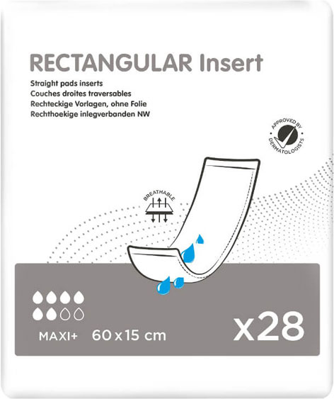 Rectangular Insert Maxi Plus 28 Stück
