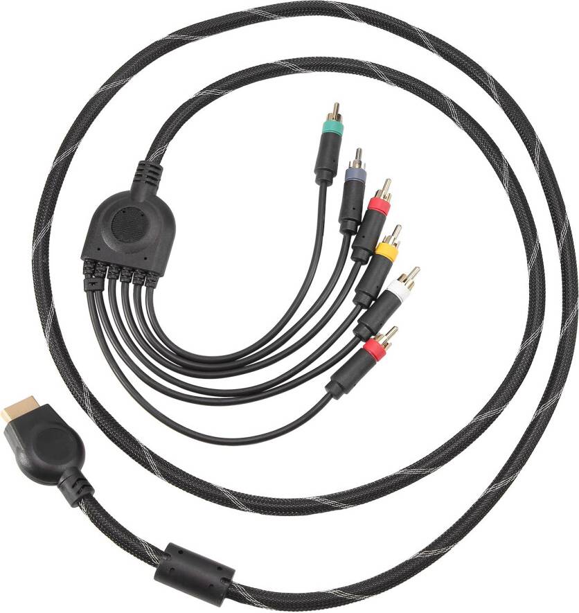 PS2 Component 1.8M High Resolution Game Cable