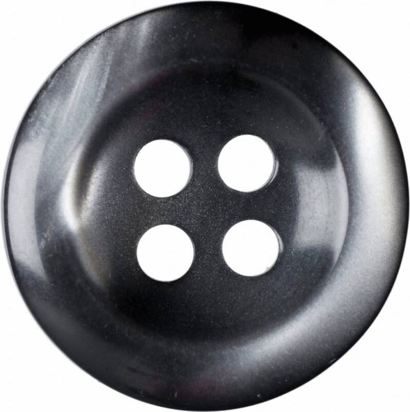 Hemline Round Translucent Buttons