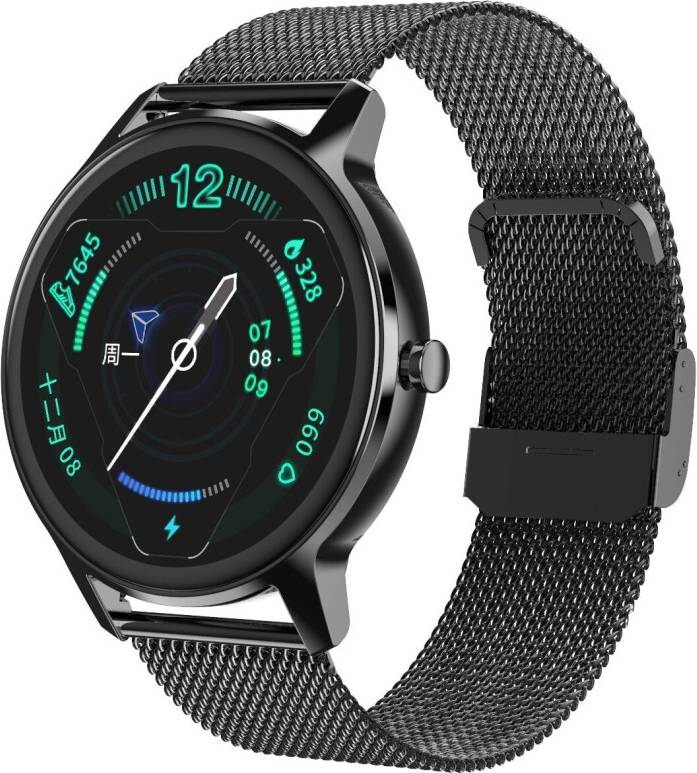 Greenzech Full-Round Touch Screen Heart Rate Blood Pressure SpO2 Monitor