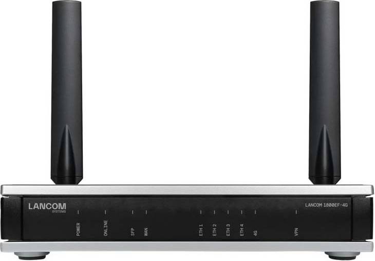 Lancom 1800EF-4G EU Router - Black