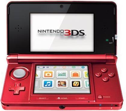 Nintendo 3ds Nintendo 3DS Rouge Flamme
