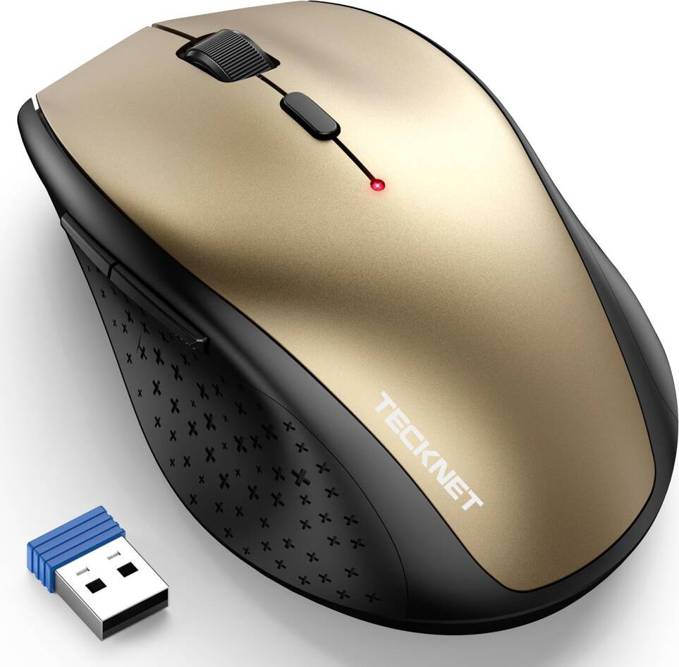 Tecknet Wireless Mouse 4800 DPI Optical Computer Mice