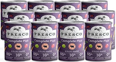 Dog Nassbarf Complete Plus Rind 12x400g