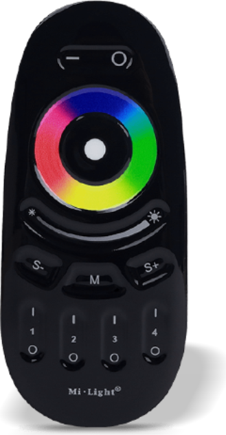 MiBoxer Mi Light Télécommande LED RGBW 4 Zones FUT096B