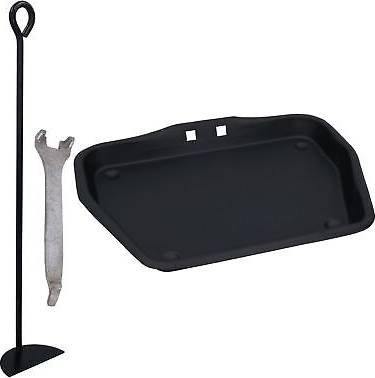 AB Tools 11 Inch 13 Inch Metal Ashpan Tray