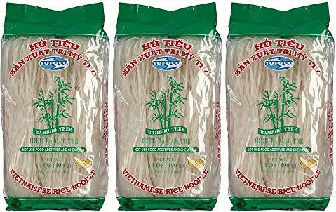 Bamboo Tree Rice Noodle Small 400g Pack 3