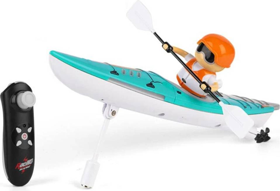 Rc boat HC 810 RTR 2.4G RC Boat Colorful Paddle Remote Control Rowing LED Lights