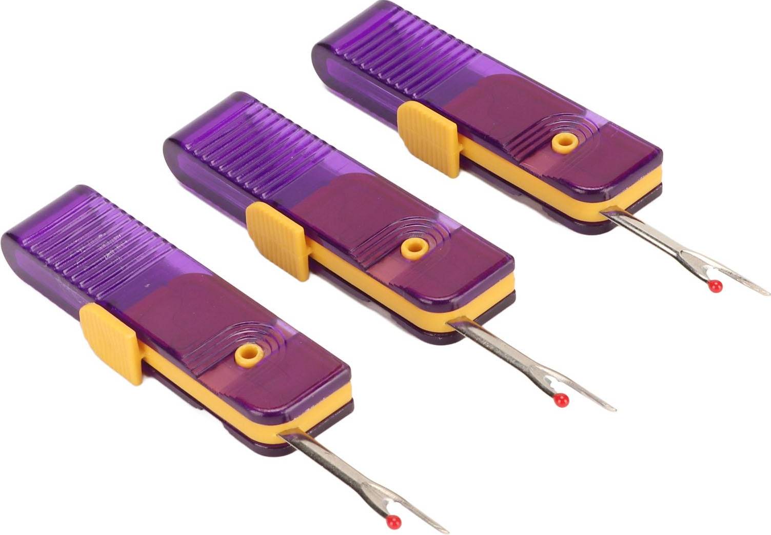 3 Pcs Folding Purple Thread Rippers