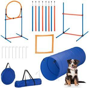 Relaxdays Agility Set for Dogs 76-Piece Training Kit
