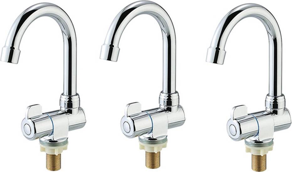 Tlily 3X Rotation Copper Basin Faucet Cold Deck
