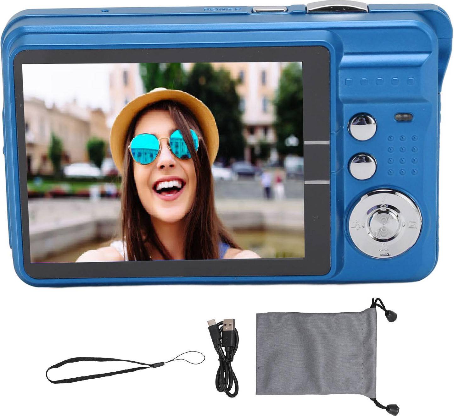 Zeblaze 4K Digital Camera 48MP HD 2.7 Inch Screen