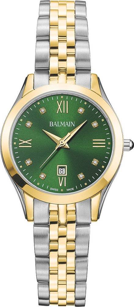 Balmain Montre Quartz Classic R Acier Inoxdable Doré