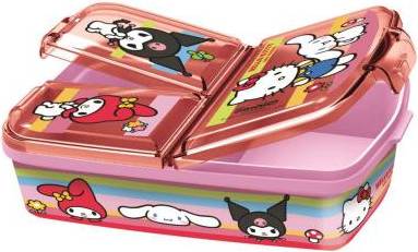 Stor Hello Kitty Isolerad Matlåda