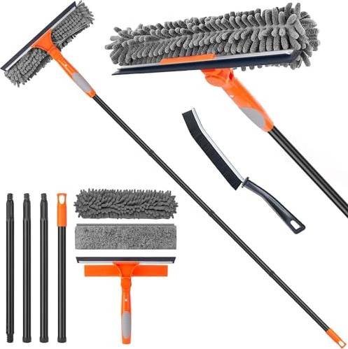 Long Handle 151 cm Outdoor Window Cleaner Kit