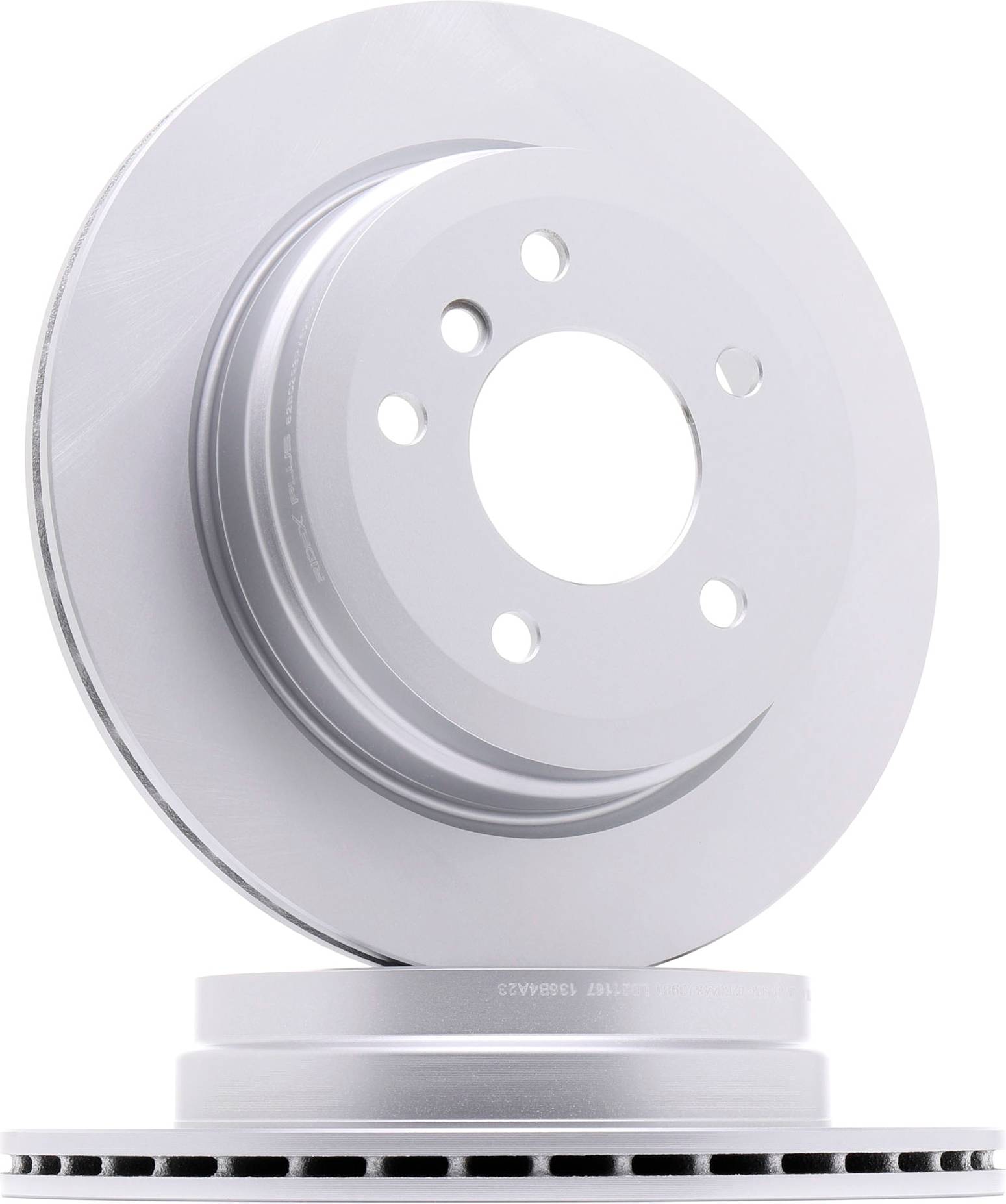 Ridex Plus 82B0293P Brake Disc Rear Axle