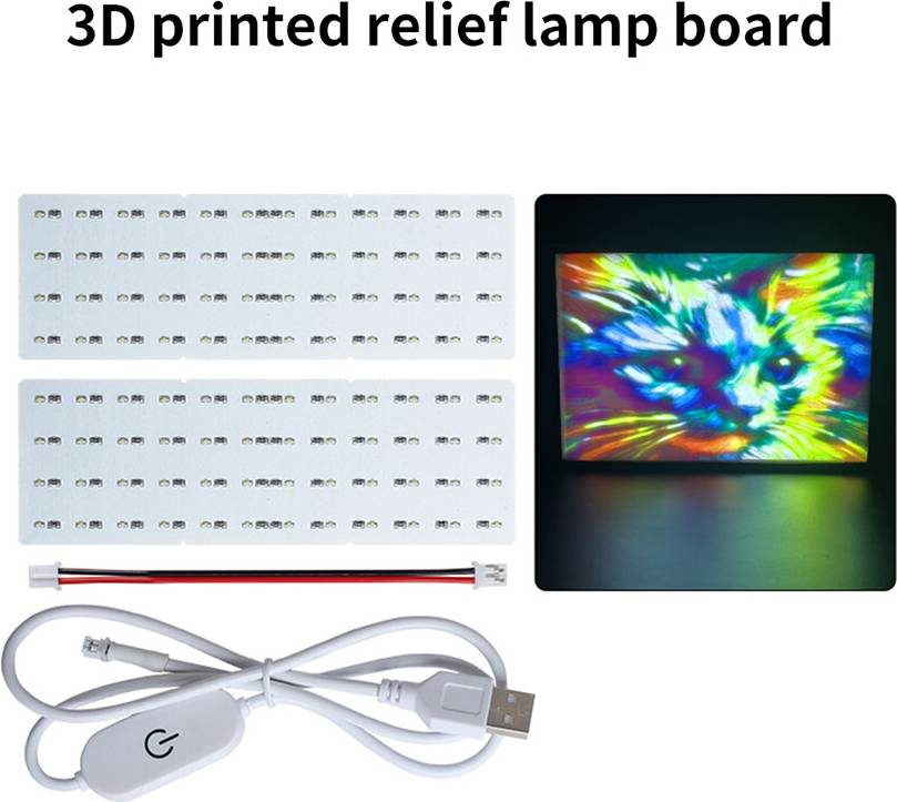 Bambu 3d printer Bambu lab 3D Printing LED Lighting Board 5V USB Powered Generator