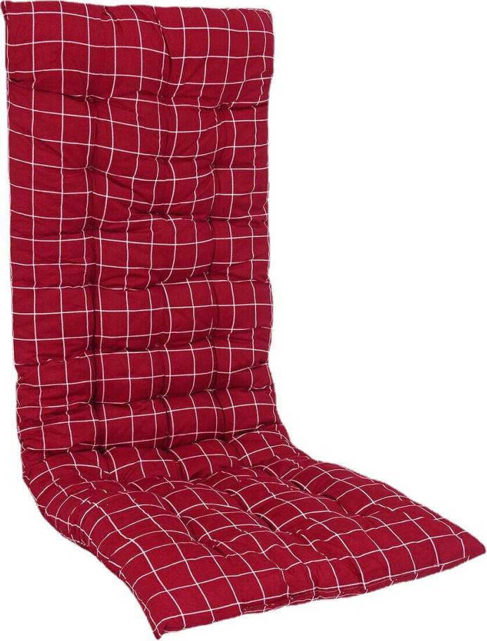 Greenzech 61/47 Inch Rocking Large Soft Chair Cushions Red