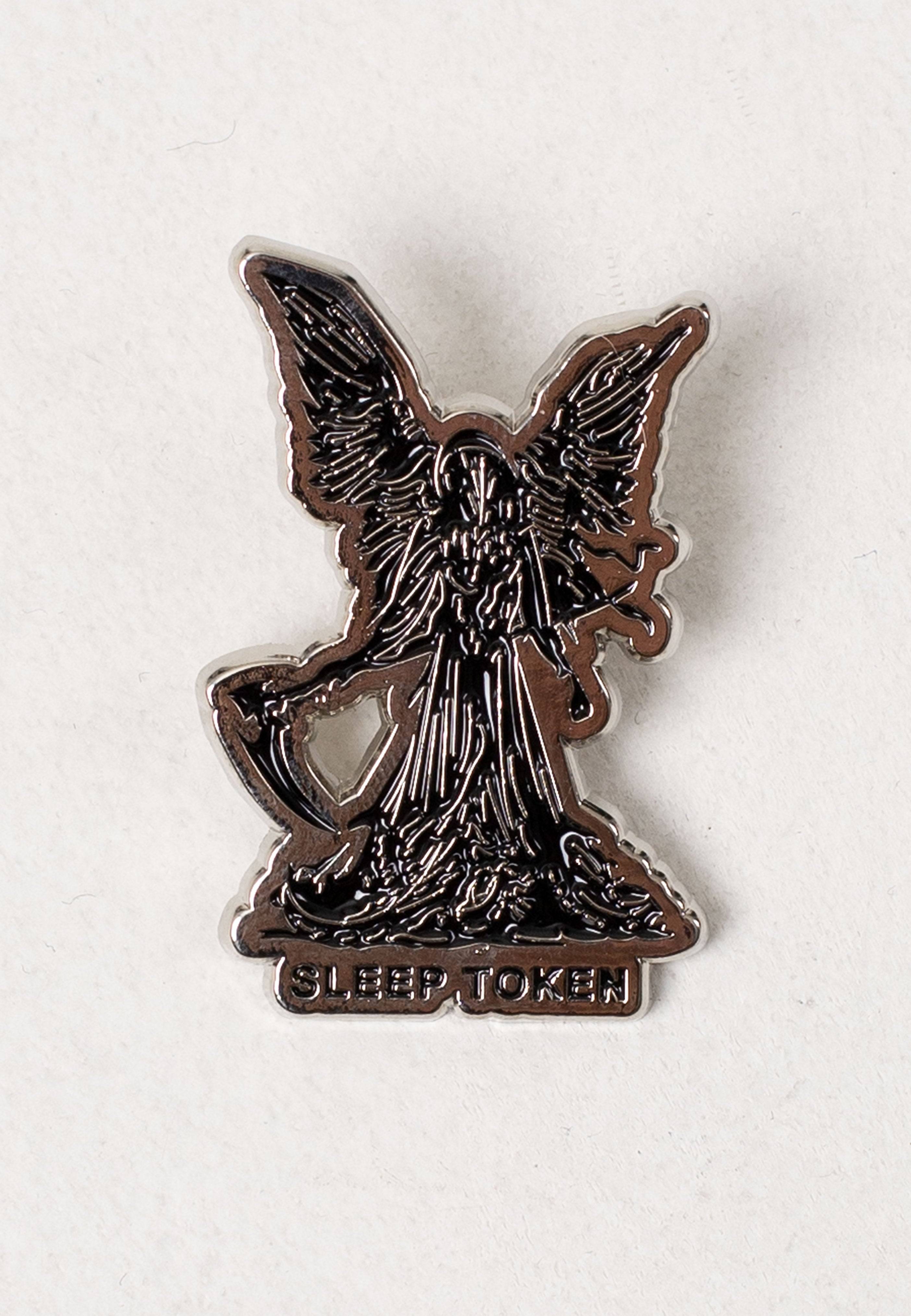 Reaper Angel Pin Pin - Grijs