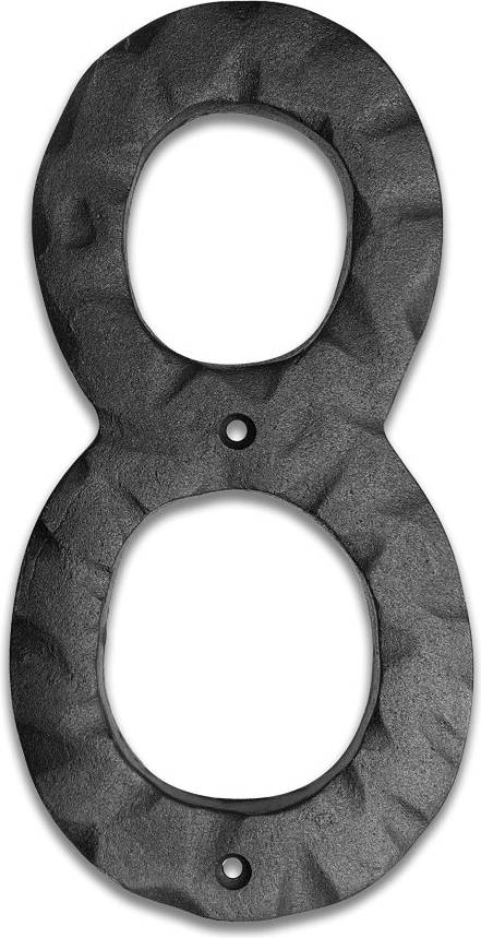 House Numbers for Outside 6 Inch Black Address Numbers