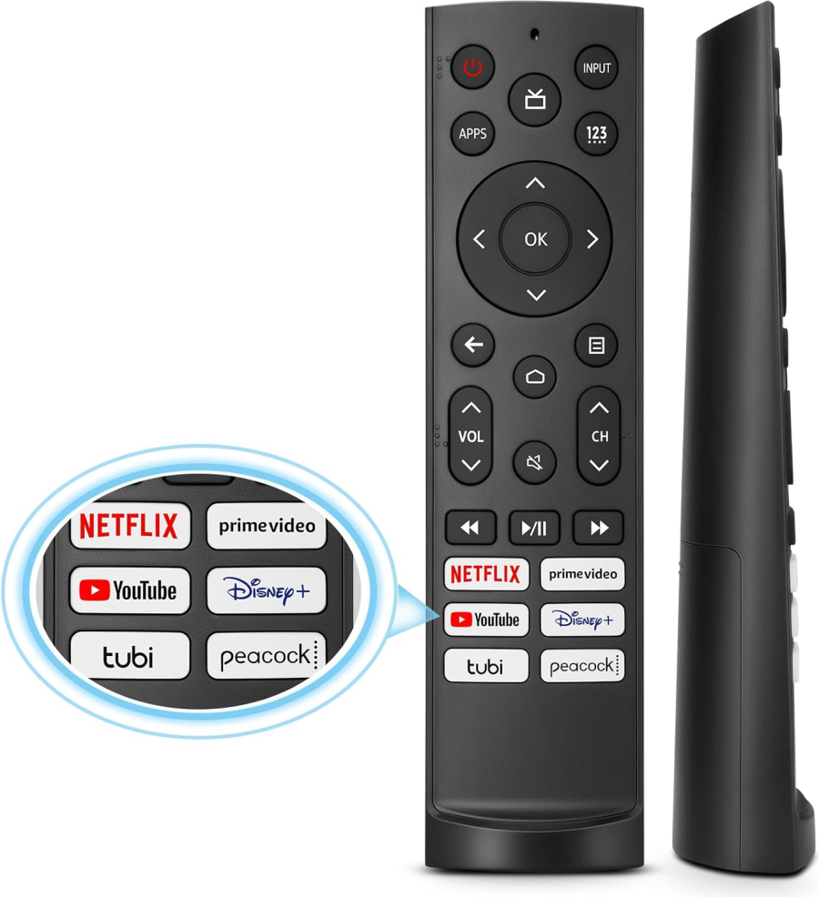 Rayne Mirrors Replacement ERF3A90 Infrared Remote Control Universal