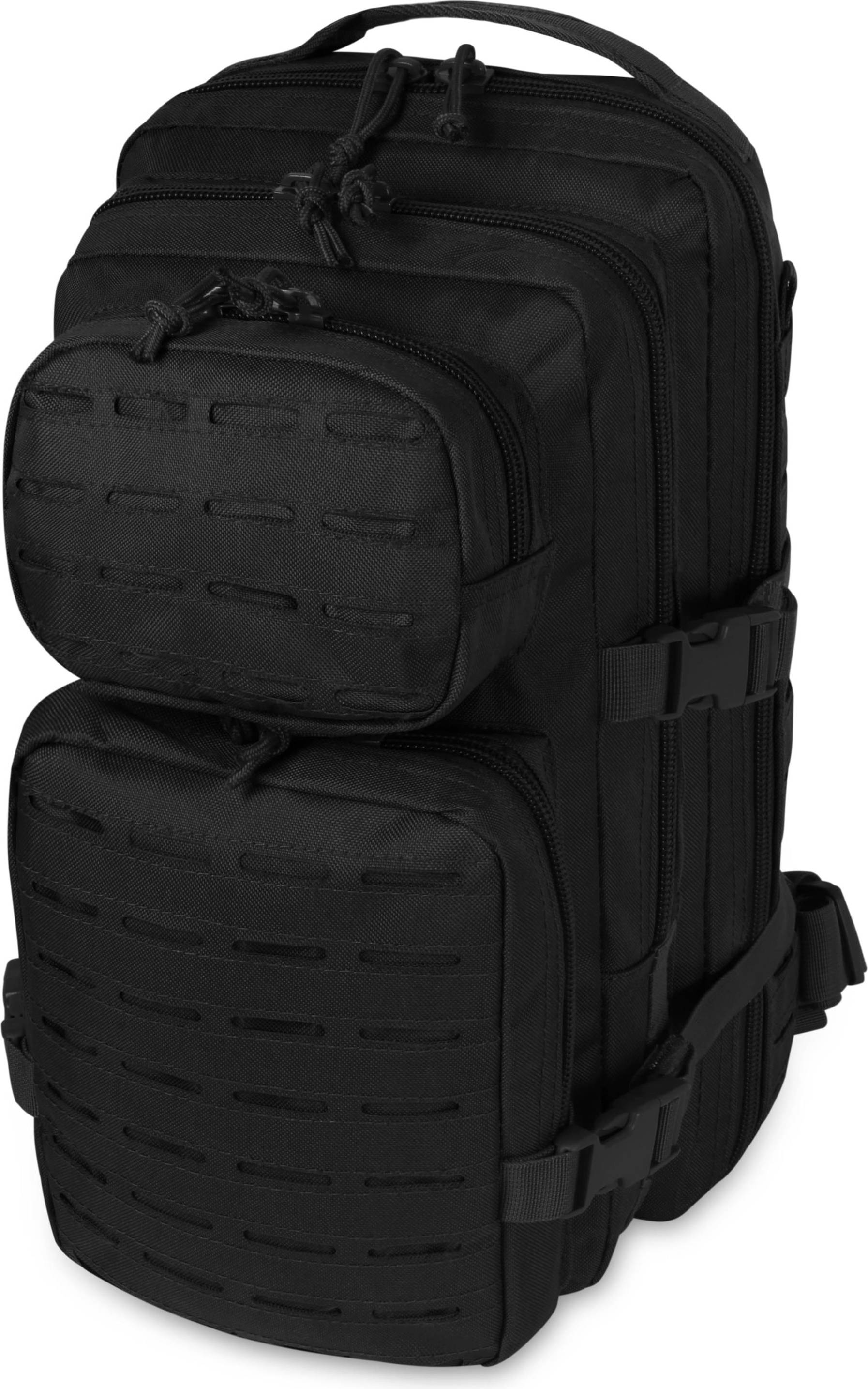 Assault Pack Rucksack Laser Tec - Schwarz