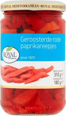 Geroosterde Rode Paprika Strips